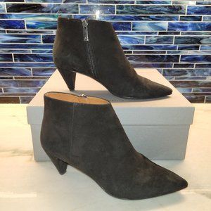 Aquatalia Women's Suede Black Booties Size 7